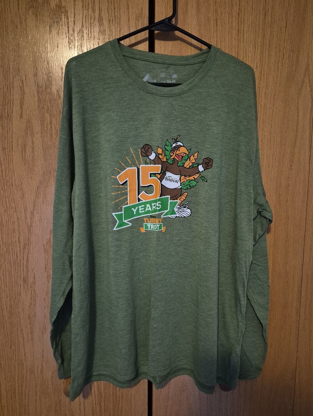 Turkey Trot Long Sleeve T-Shirt - 2XL